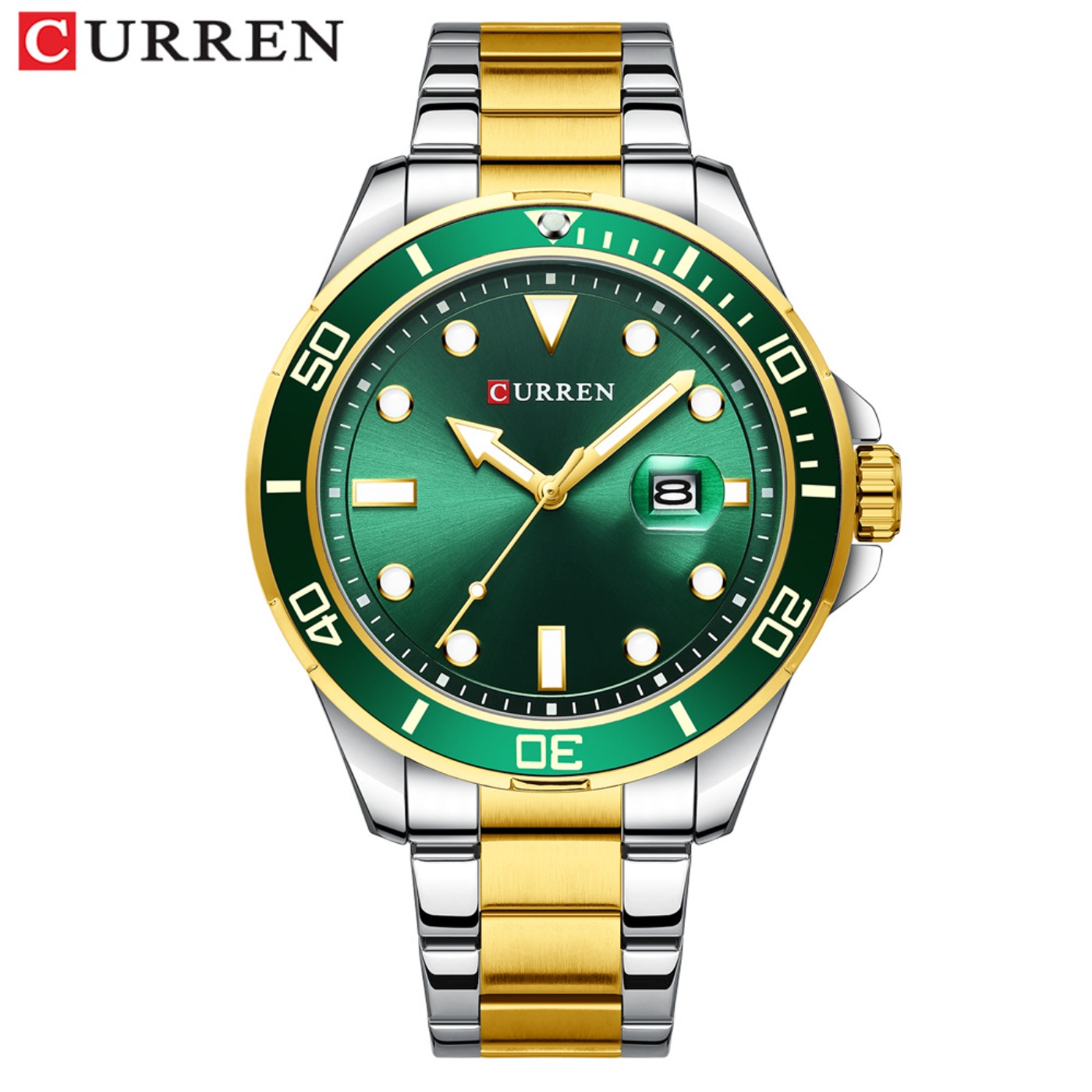 Luxury Watch All Brands - Новые часы CURREN серии Green Water
