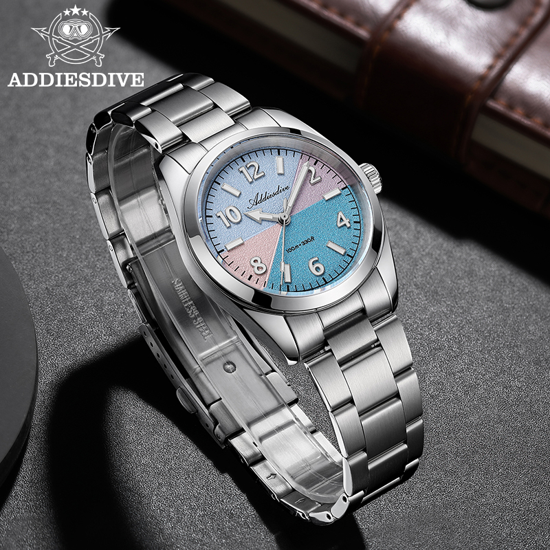 Luxury Watch All Brands - Мужские часы ADDIESDIVE, новые, 36 мм,