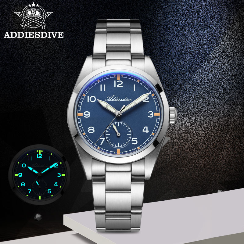 Luxury Watch And Bracelet - ADDIESDIVE 36 мм мужские кварцевые часы,