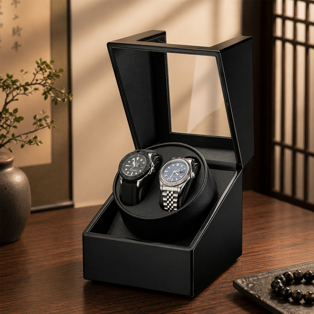 Роскошная подставка-виндер на  – обзор и цена Luxury Watch Winder Box