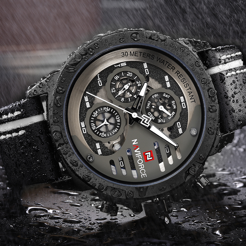 Новые NAVIFORCE мужские креати – обзор и цена Field Watch Military