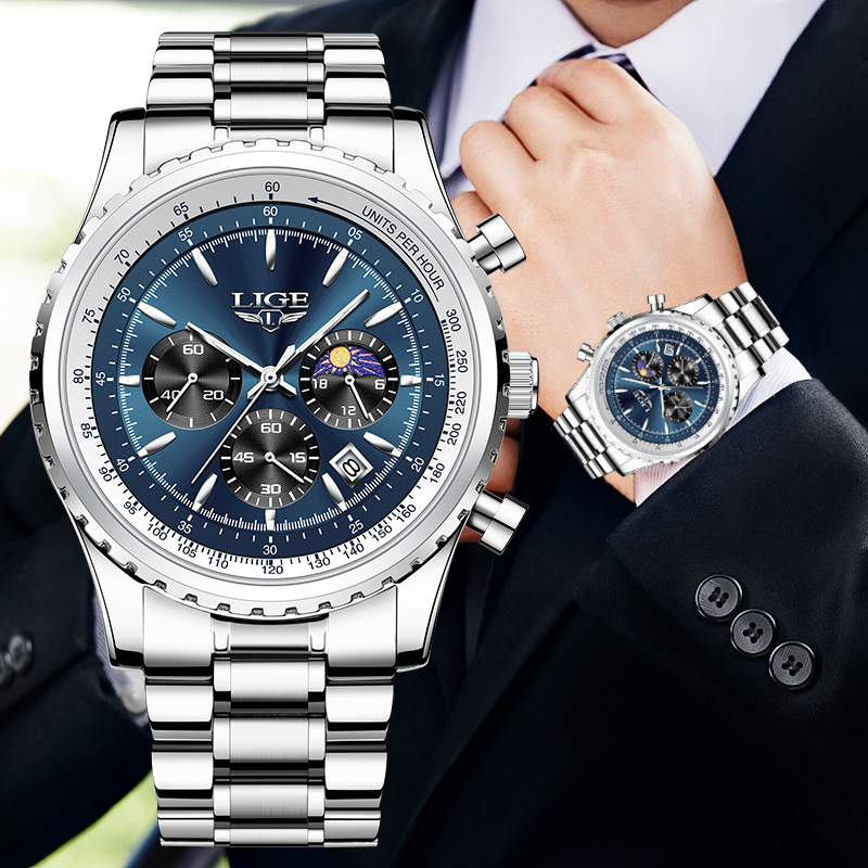Часы наручные LIGE Мужские ква – обзор и цена Luxury Watch Magazine