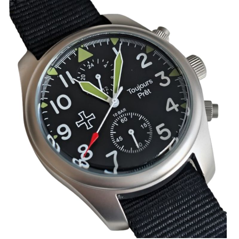 Часы Toujours Pret Dual Time G – обзор и цена Field Watch Military
