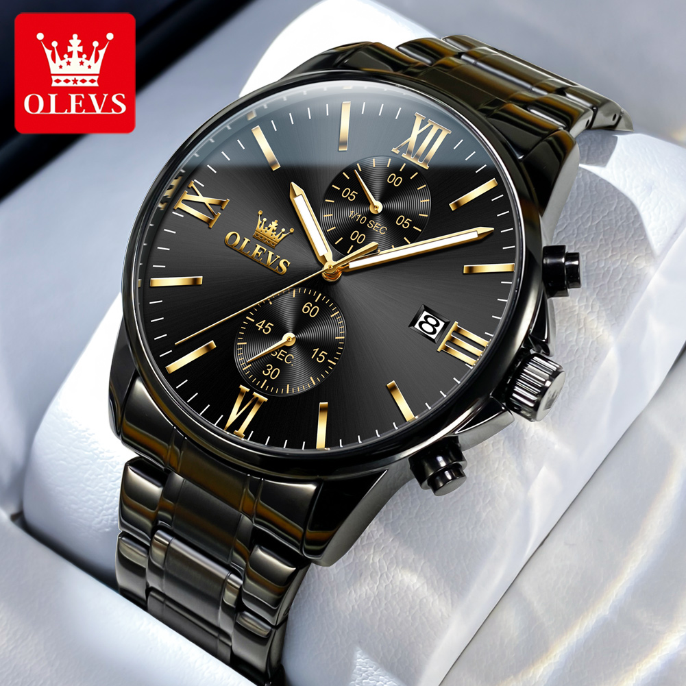 OLEVS 2886 Классические черные – обзор и цена Luxury Watch Magazine