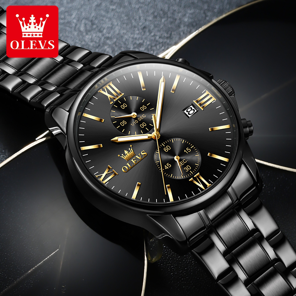 OLEVS 2886 Классические черные – обзор и цена Luxury Watch Magazine