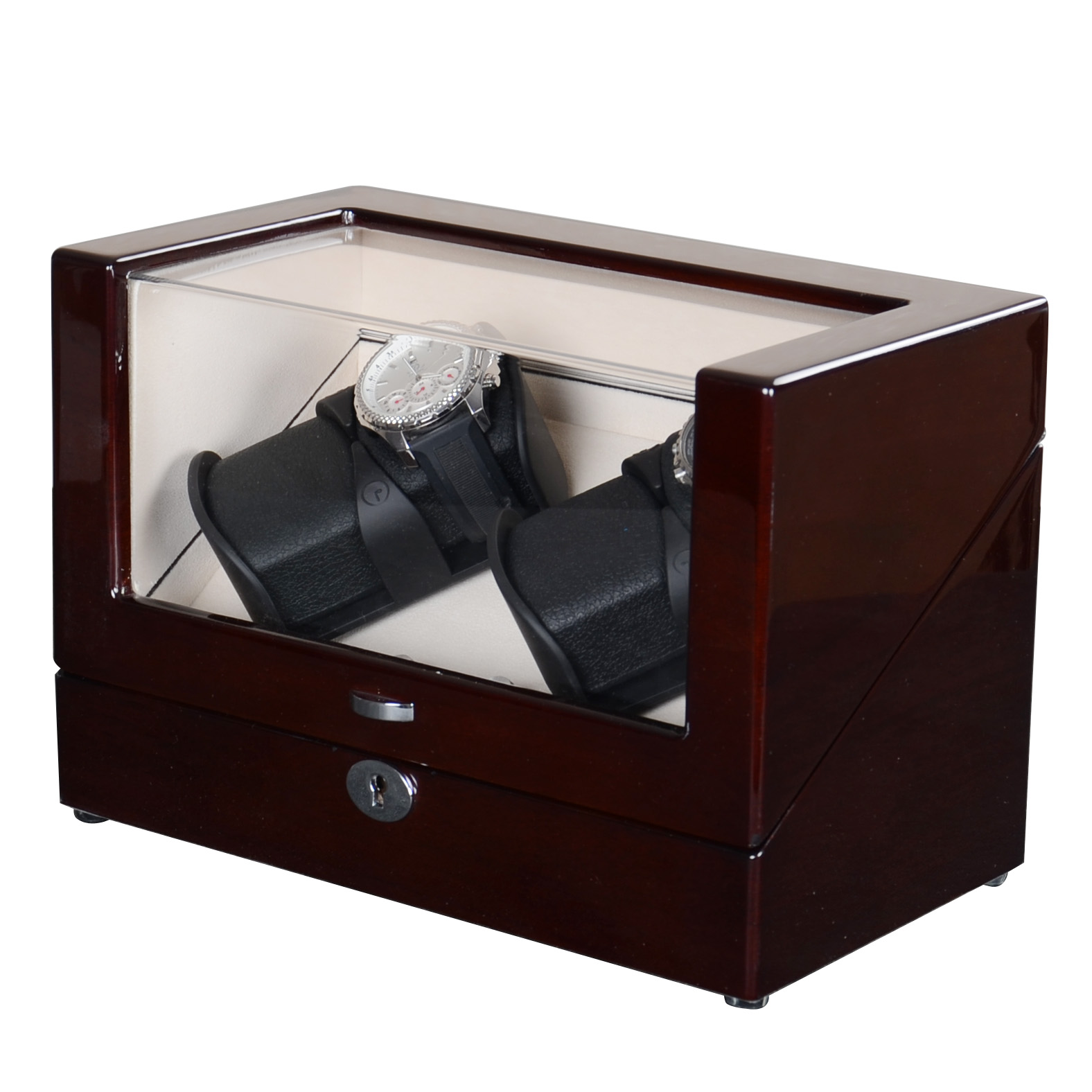Роскошное заводное устройство  – обзор и цена Luxury Watch Winder Box