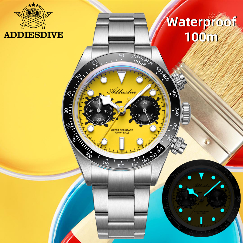 Часы ADDIESDIVE VK64, мужские  – обзор и цена Zero Luxury Watch