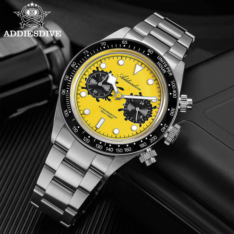 Часы ADDIESDIVE VK64, мужские  – обзор и цена Zero Luxury Watch