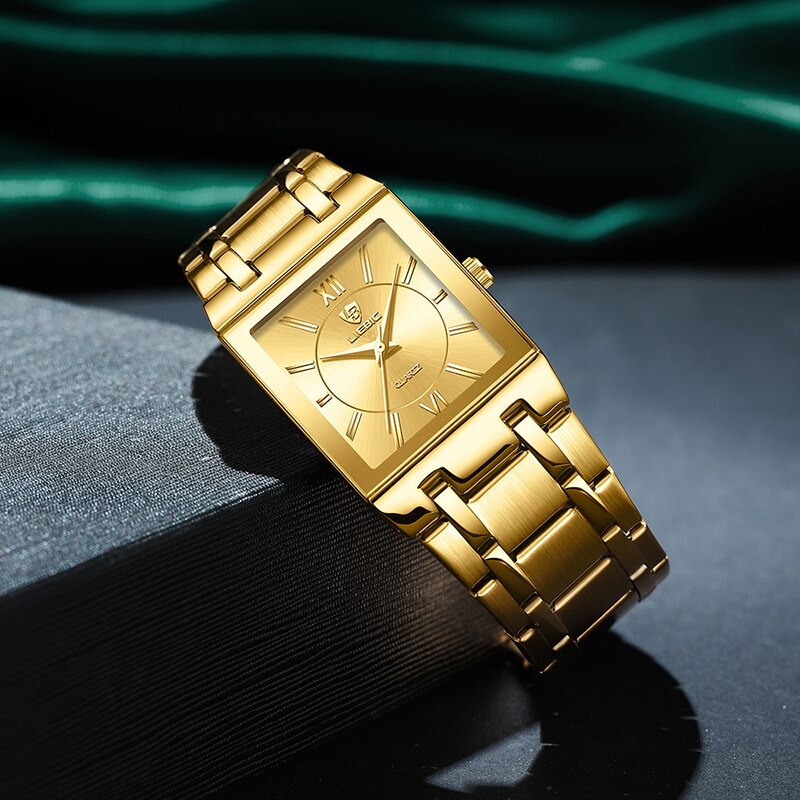 LiEBIG Роскошные золотые кварц – обзор и цена Luxury Watch Price