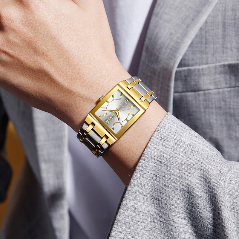 LiEBIG Роскошные золотые кварц – обзор и цена Luxury Watch Price