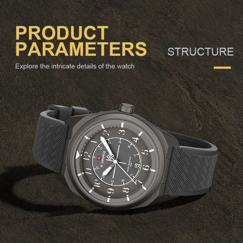 Мужские кварцевые часы NAVIFOR – обзор и цена Field Watch Military