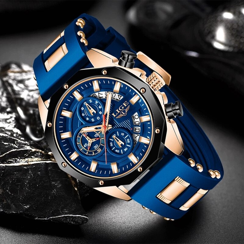 LIGE модные мужские часы лучши – обзор и цена Luxury Watch Magazine