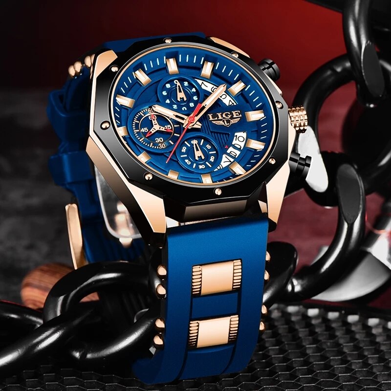LIGE модные мужские часы лучши – обзор и цена Luxury Watch Magazine