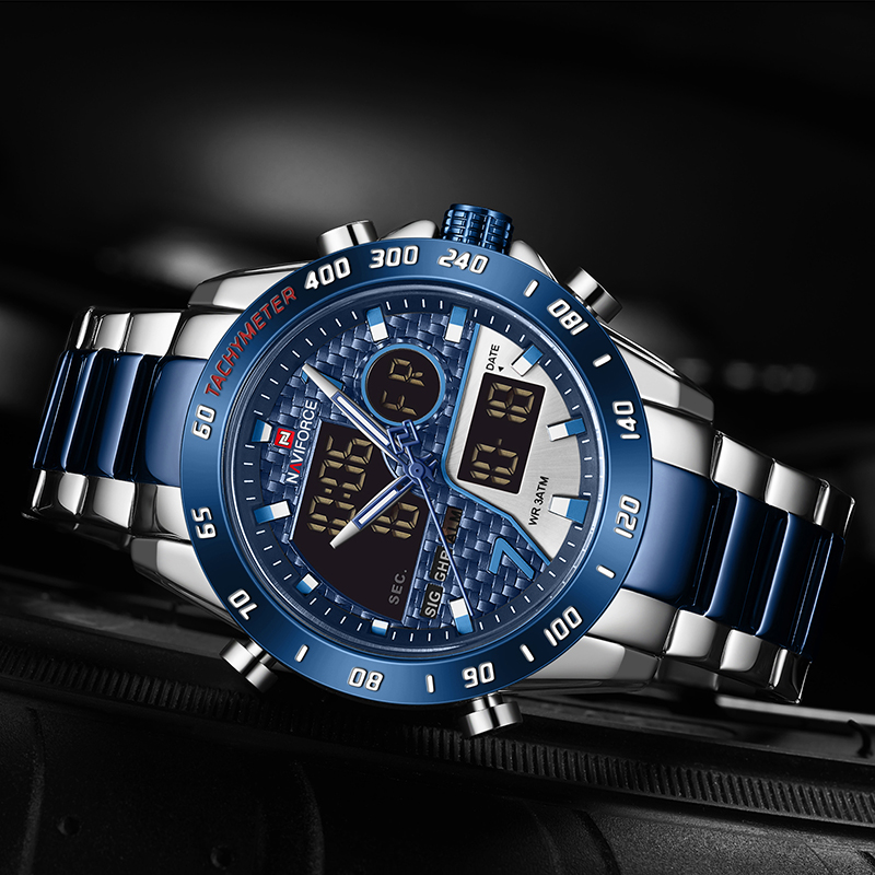 NAVIFORCE цифровые часы для му – обзор и цена Field Watch Military