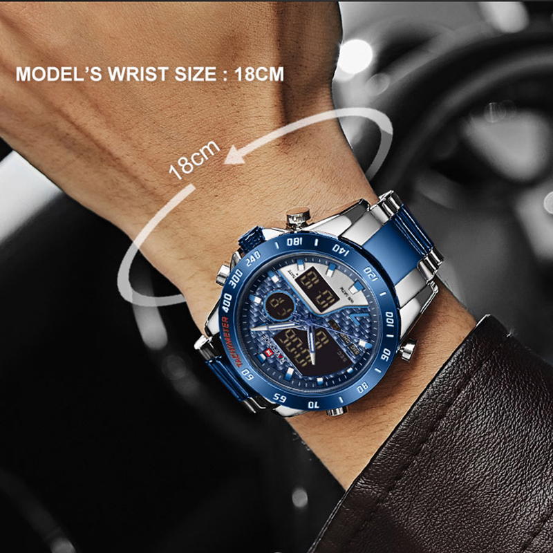 NAVIFORCE цифровые часы для му – обзор и цена Field Watch Military