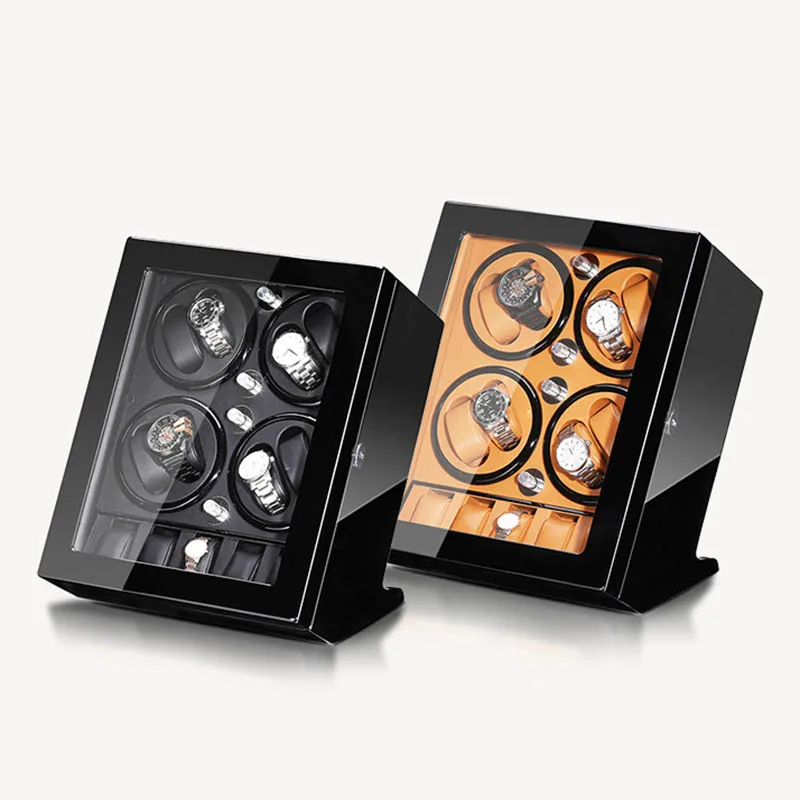 Роскошные 8-слотовые заводные  – обзор и цена Luxury Watch Winder Box