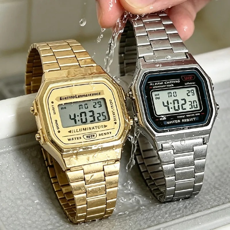 Роскошные часы F91W со стальны – обзор и цена Luxury Watch Price