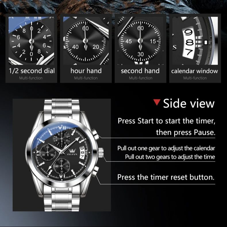OLEVS 2987, оригинальные мужск – обзор и цена Luxury Watch Magazine