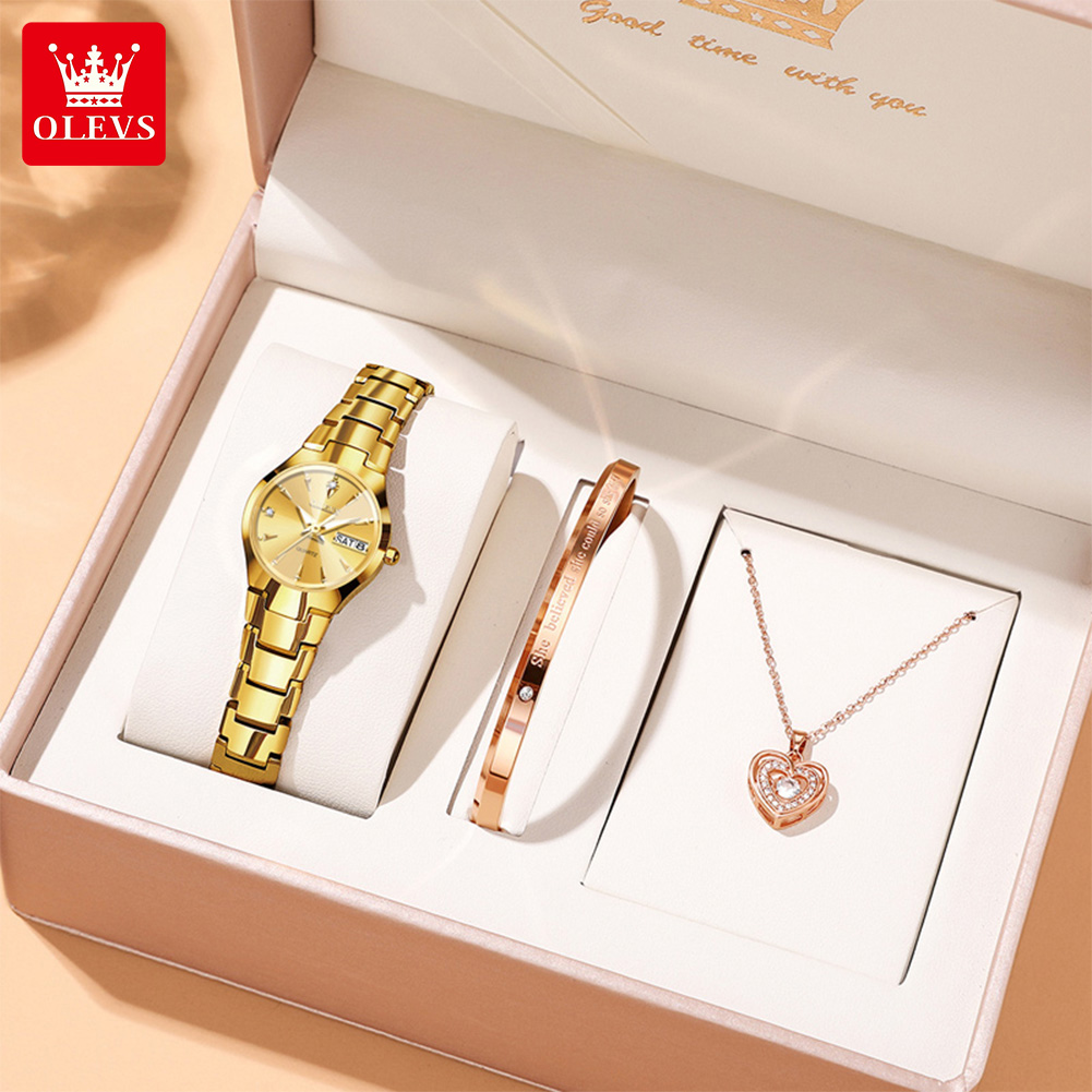 OLEVS женские часы 8697, роско – обзор и цена Luxury Watch And Bracelet