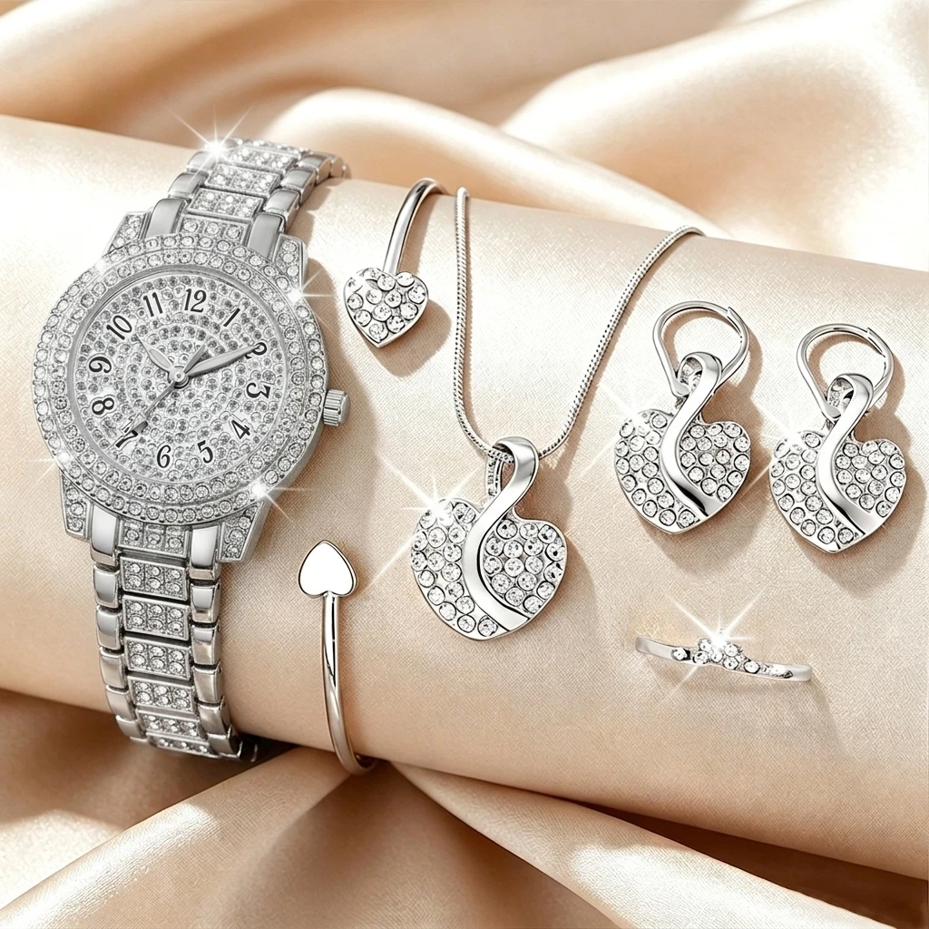 Набор из 6 модных женских часо – обзор и цена Luxury Watch Kit