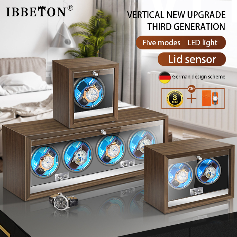 IBBETON Роскошная шкатулка для – обзор и цена Luxury Watch Winder Box