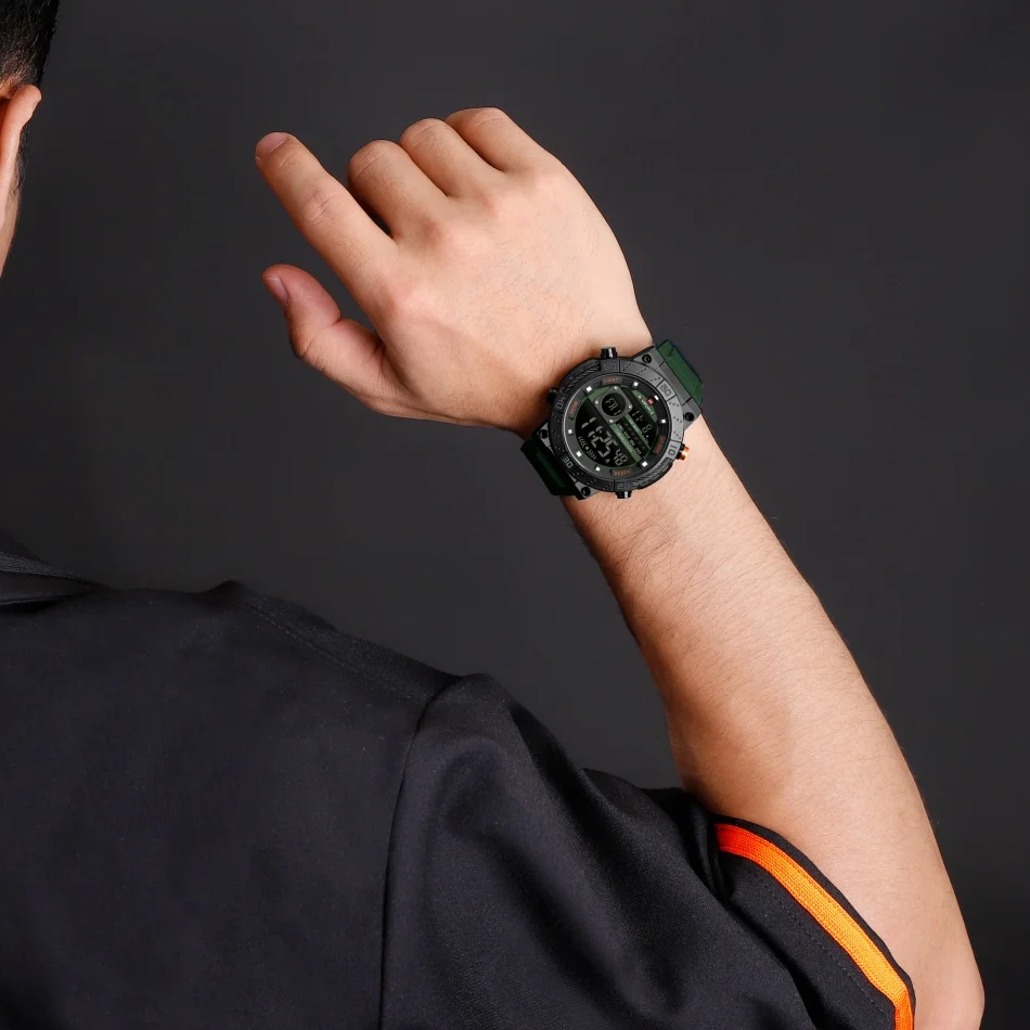 NAVIFORCE новые цифровые спорт – обзор и цена Field Watch Military