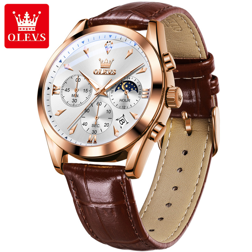 OLEVS Фирменные новые модные к – обзор и цена Luxury Watch Low Price