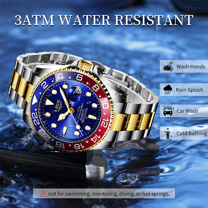 LIGE 2025 новые мужские часы и – обзор и цена Luxury Watch Low Price