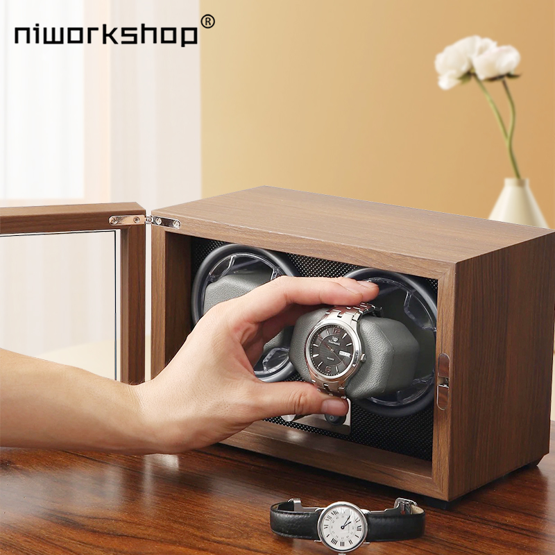 1 шт. Niworkshop устройство дл – обзор и цена Luxury Watch Winder Box
